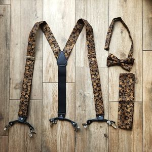 Suspender and Bow Tie set